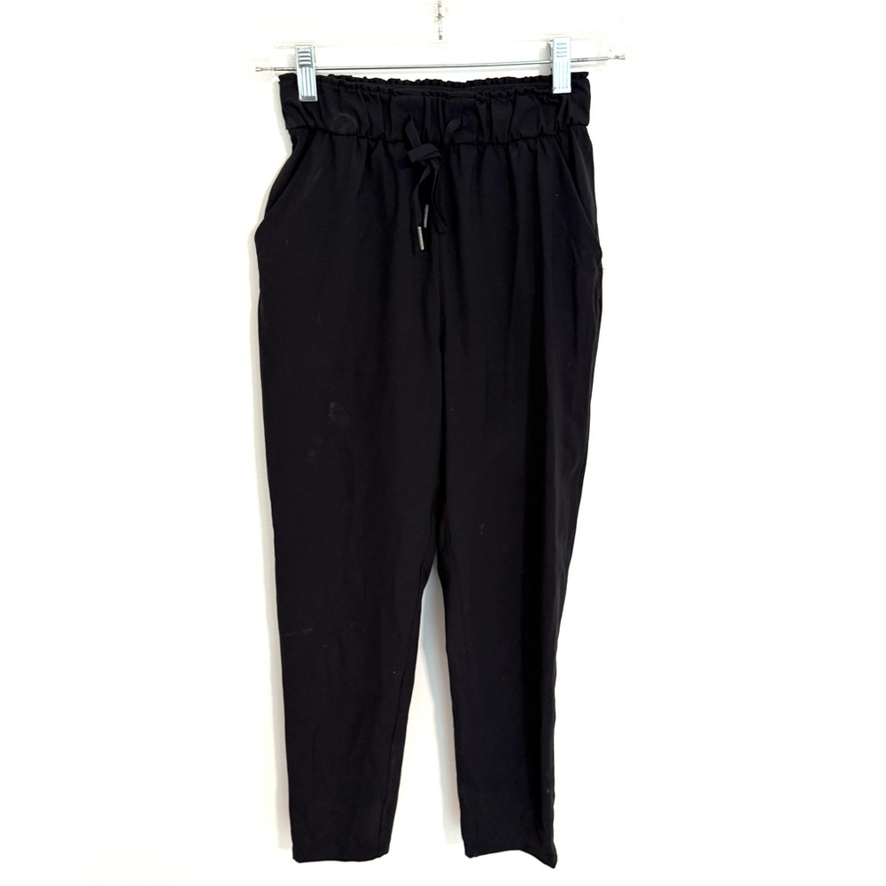 Lululemon Keep Moving 7/8 Pant Black Size 2